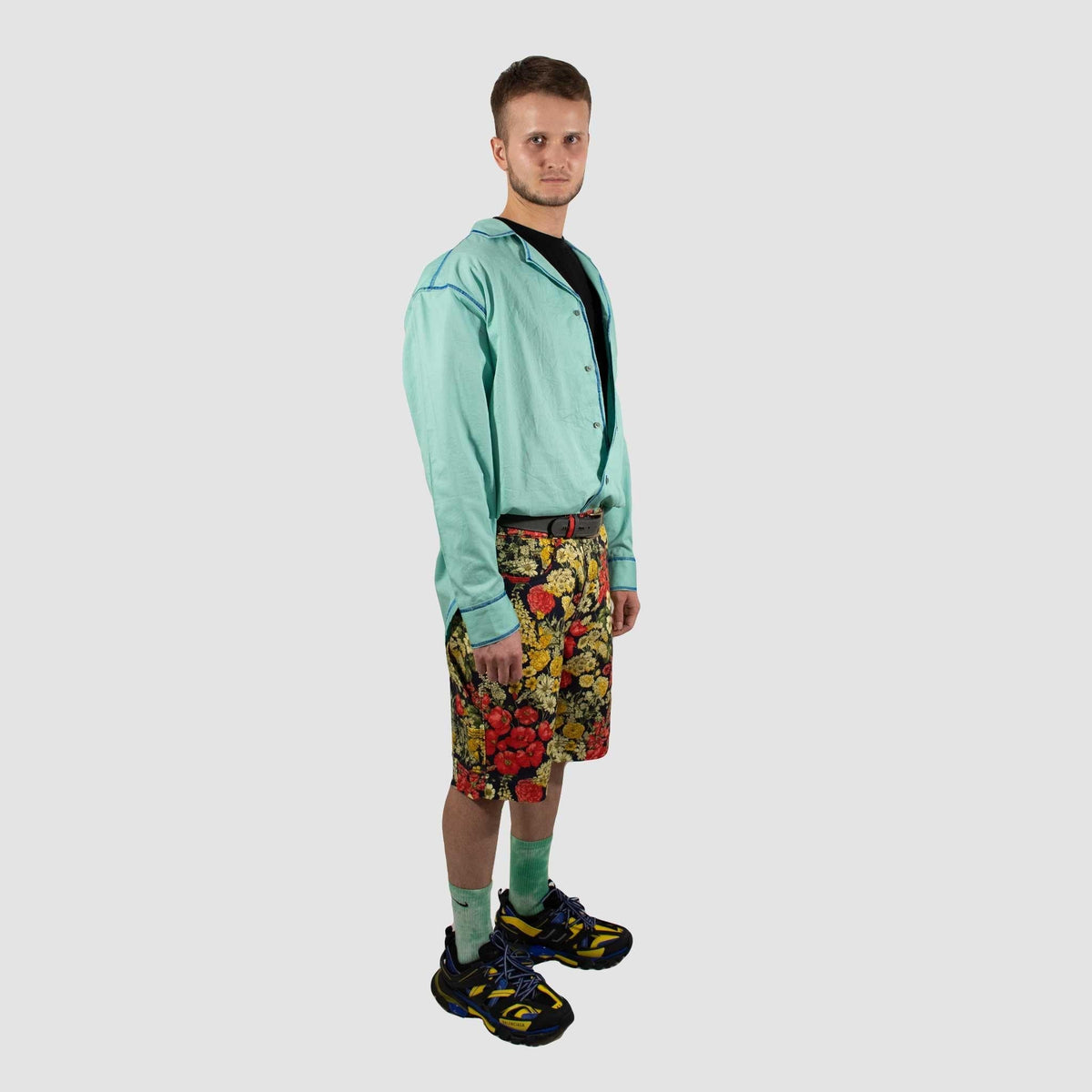 Flora Worker Shorts ANTON HOJDA | Official Store