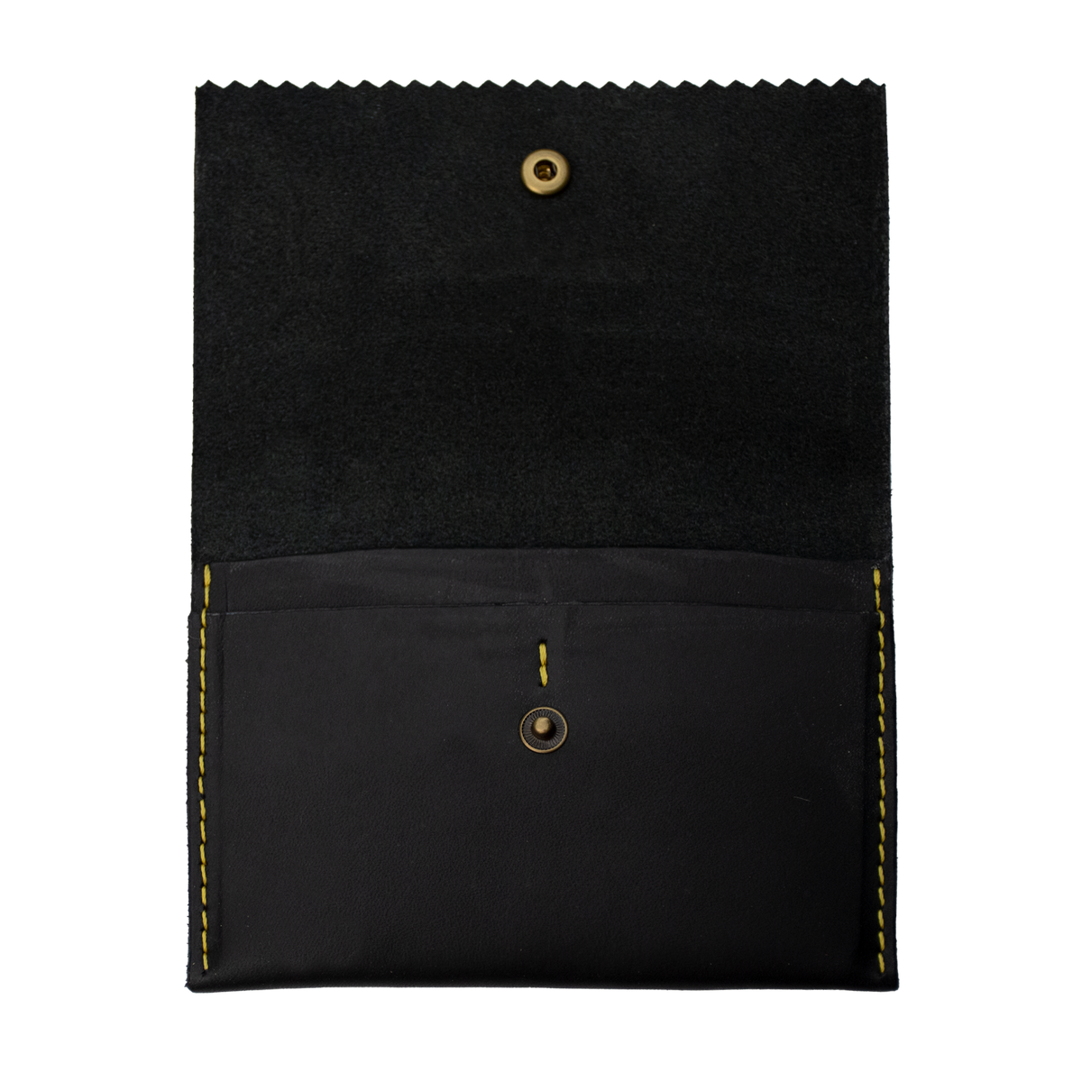 Lilly Wallet Black Vegetable Leather - ANTON HOJDA | Official Site